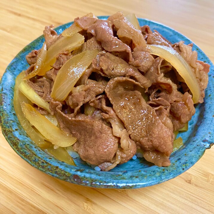 本格的!簡単牛丼
